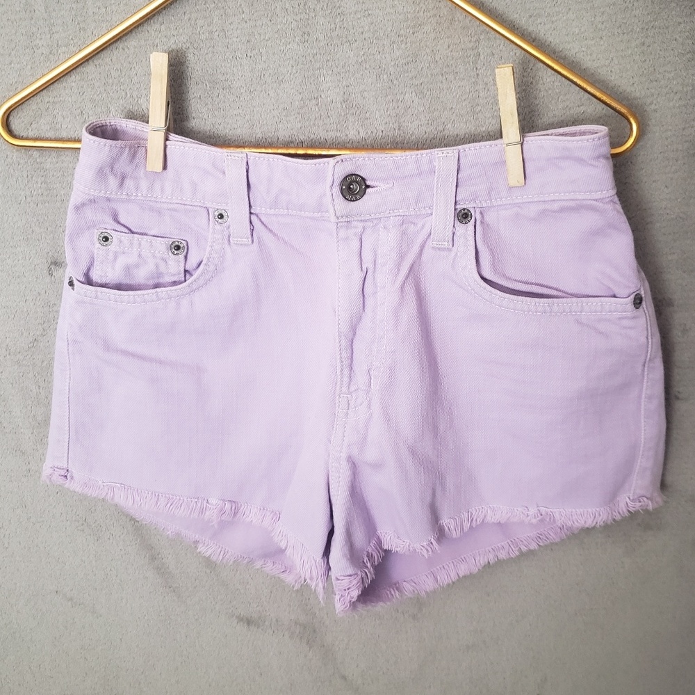 Used Sz 26 LF Carmar High-waisted Purple Shorts